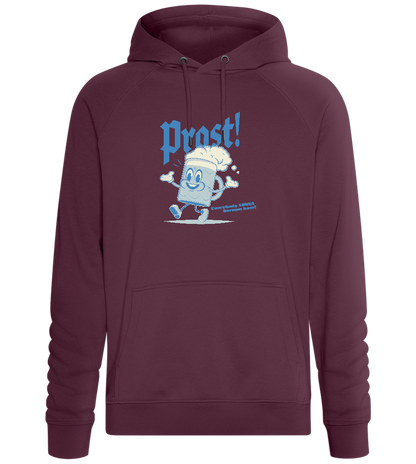 Prost Beer Design - Comfort unisex hoodie_BORDEAUX_front