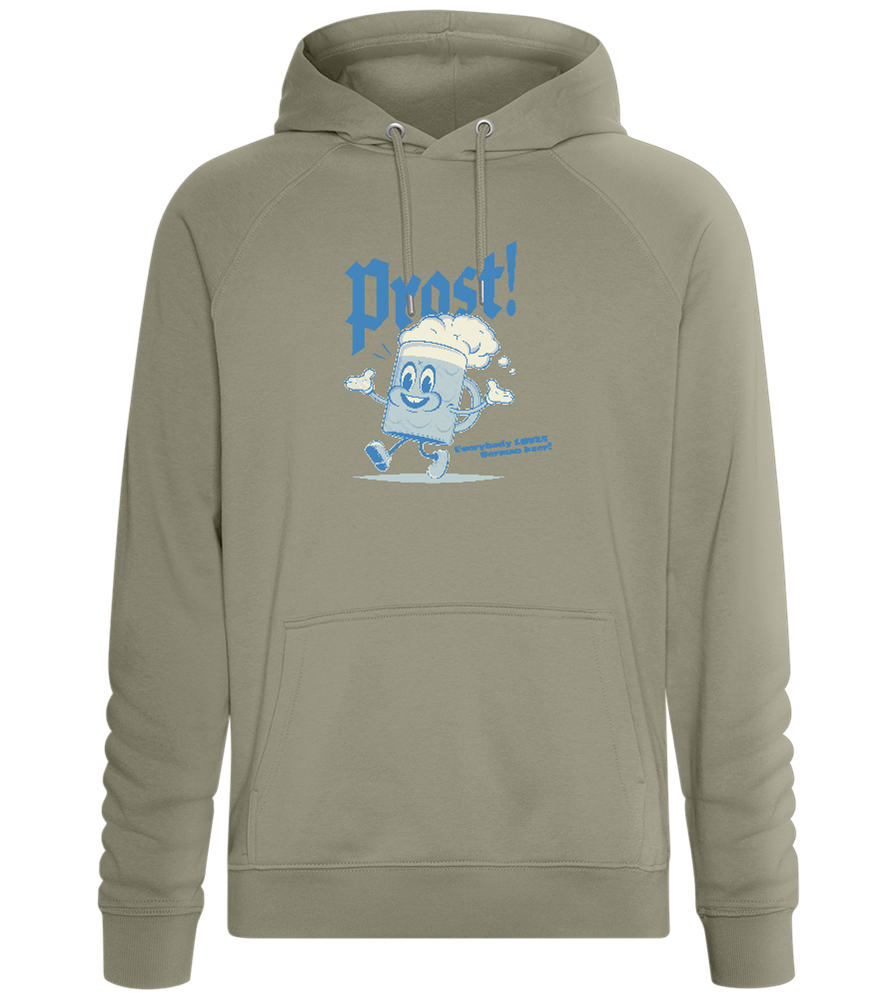 Prost Beer Design - Comfort unisex hoodie_KHAKI_front