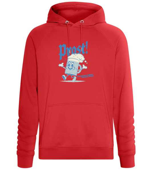 Prost Beer Design - Comfort unisex hoodie_RED_front