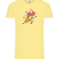 Banana Donut Design - Comfort Unisex T-Shirt_AMARELO CLARO_front