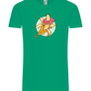 Banana Donut Design - Comfort Unisex T-Shirt_SPRING GREEN_front