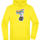 Rainbow Flag Skull Design - Premium Essential Unisex Hoodie_YELLOW_front