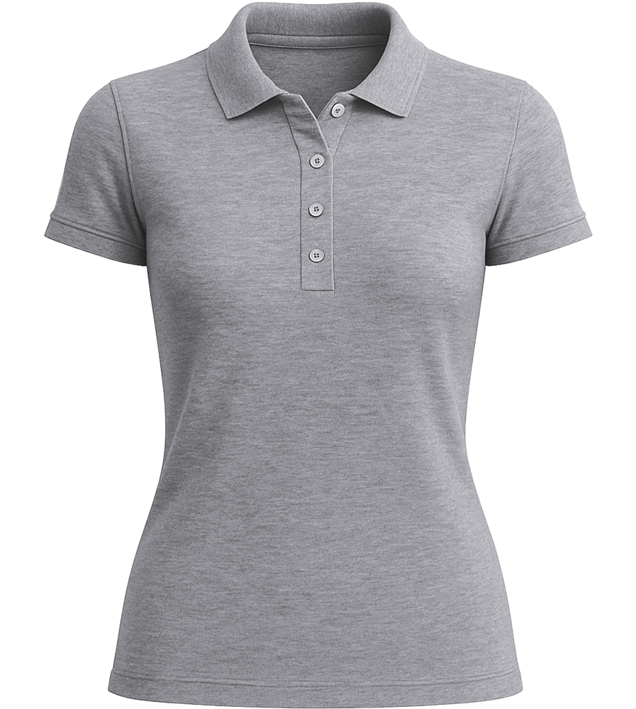 Premium Essential Women´s  polo shirt_ORION GREY II_front