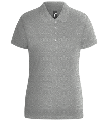 Premium Essential Women´s  polo shirt_ORION GREY II_front