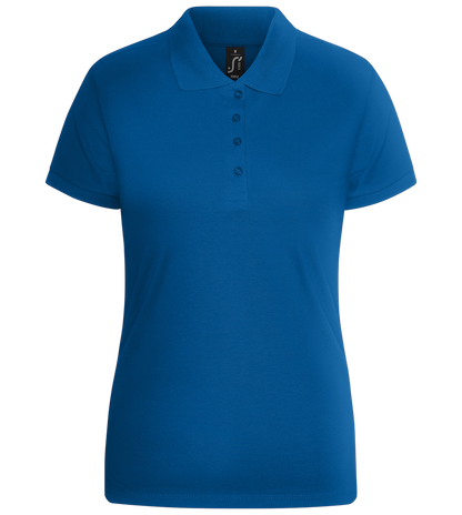 Premium Essential Women´s  polo shirt_ROYAL_front