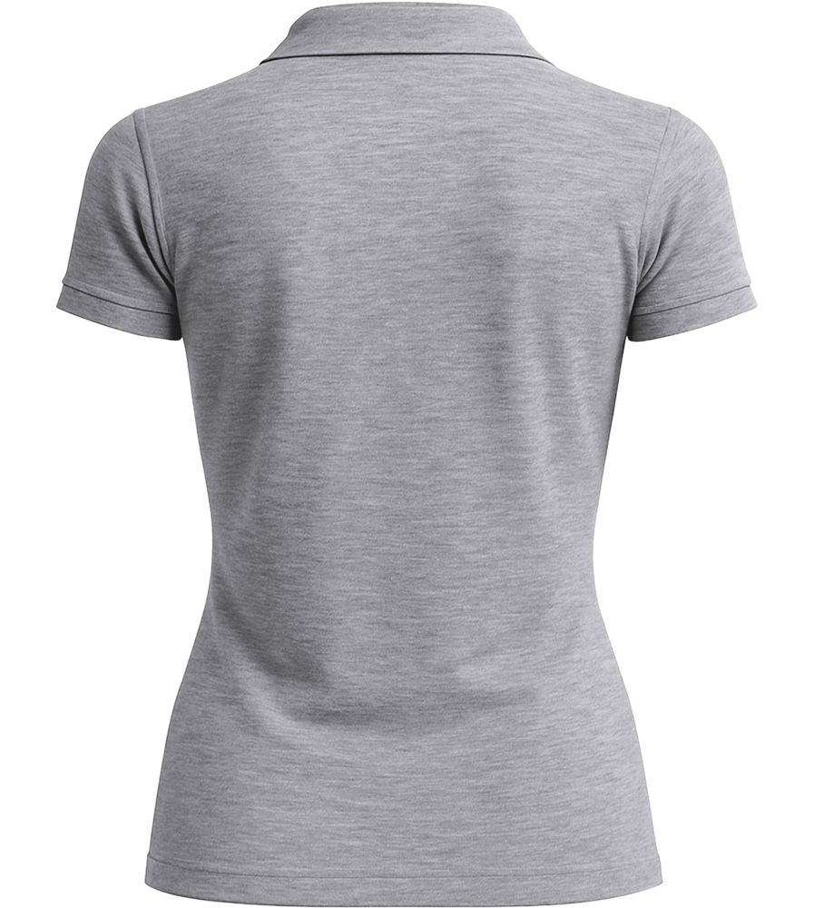 Premium Essential Women´s  polo shirt_ORION GREY II_back