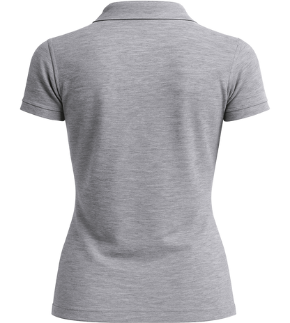 Premium Essential Women´s  polo shirt_ORION GREY II_back