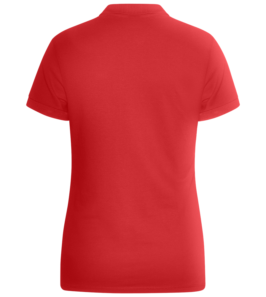 Premium Essential Women´s  polo shirt_RED_back