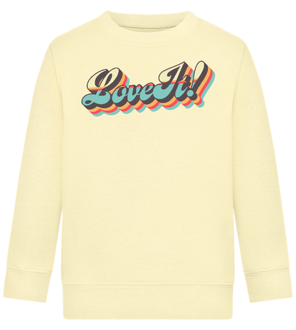 Love It Design - Comfort Kids Sweater_AMARELO CLARO_front