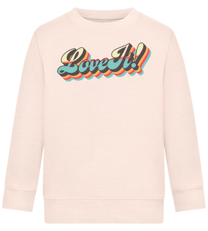 Love It Design - Comfort Kids Sweater_LIGHT PEACH ROSE_front