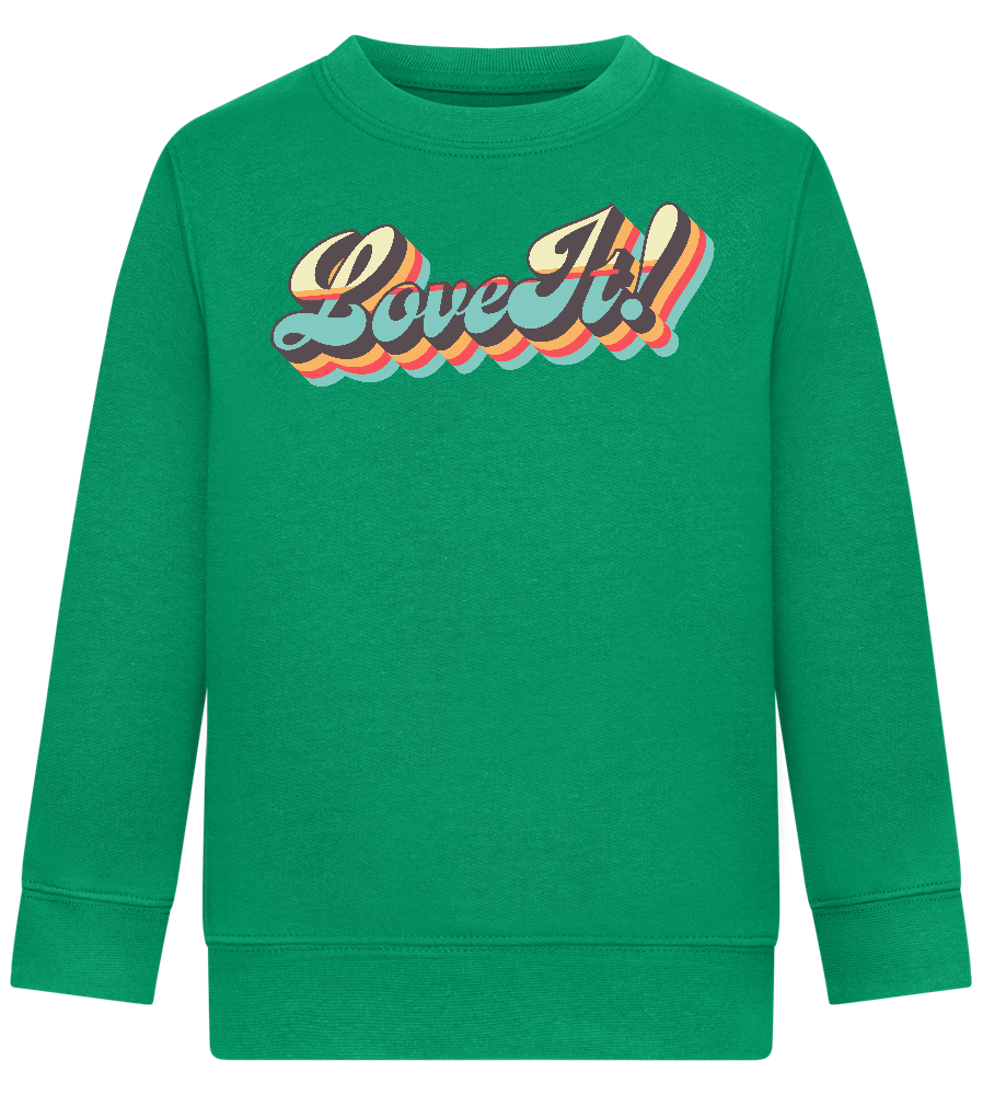 Love It Design - Comfort Kids Sweater_MEADOW GREEN_front