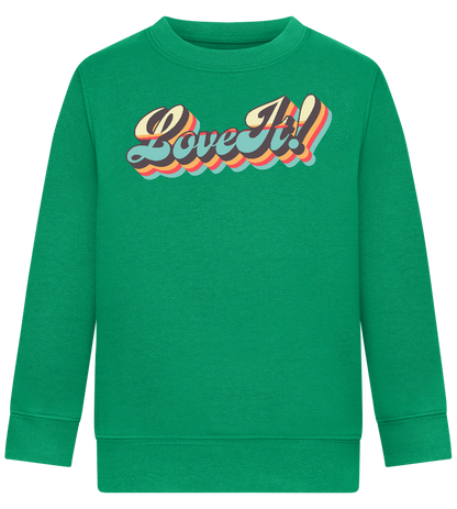 Love It Design - Comfort Kids Sweater_MEADOW GREEN_front