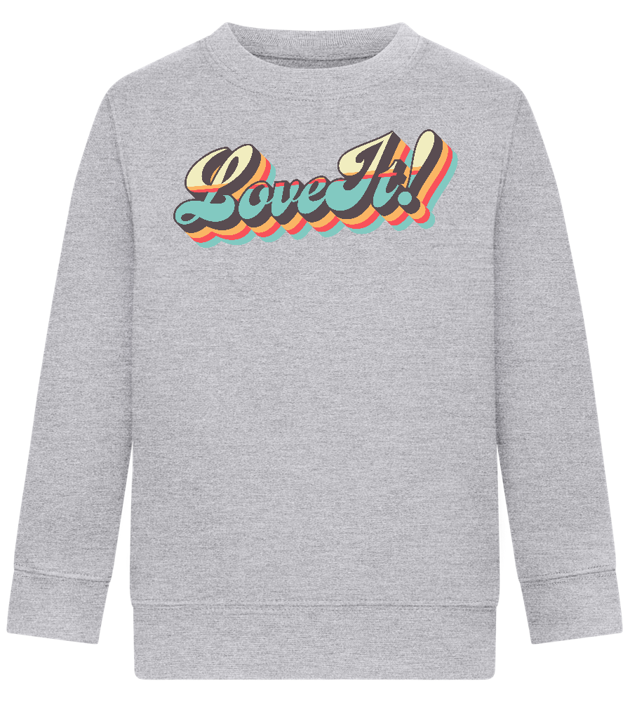 Love It Design - Comfort Kids Sweater_ORION GREY II_front