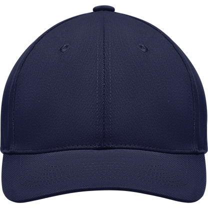 6-Panel Heavy Cotton Baseball Cap_BLUE_front