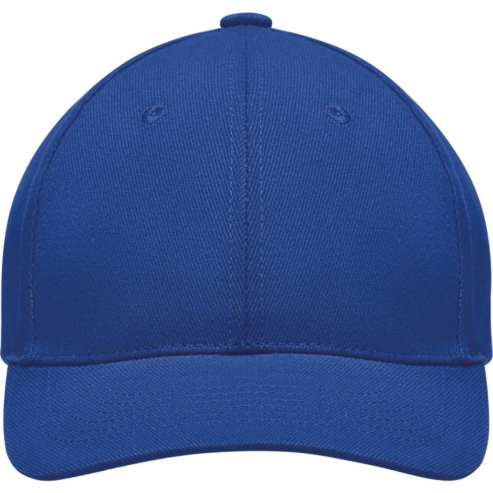 6-Panel Heavy Cotton Baseball Cap_ROYAL BLUE_front
