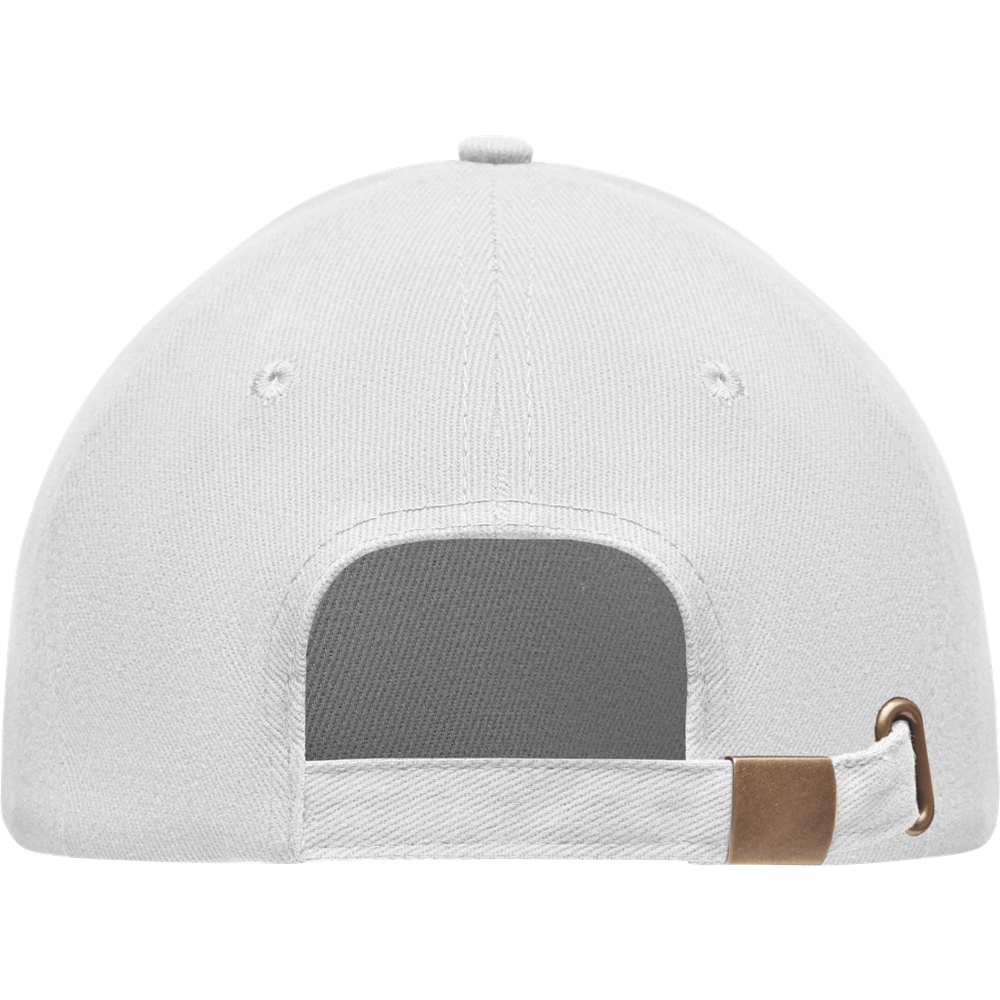 6-Panel Heavy Cotton Baseball Cap_WHITE_back