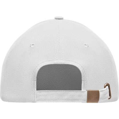 6-Panel Heavy Cotton Baseball Cap_WHITE_back