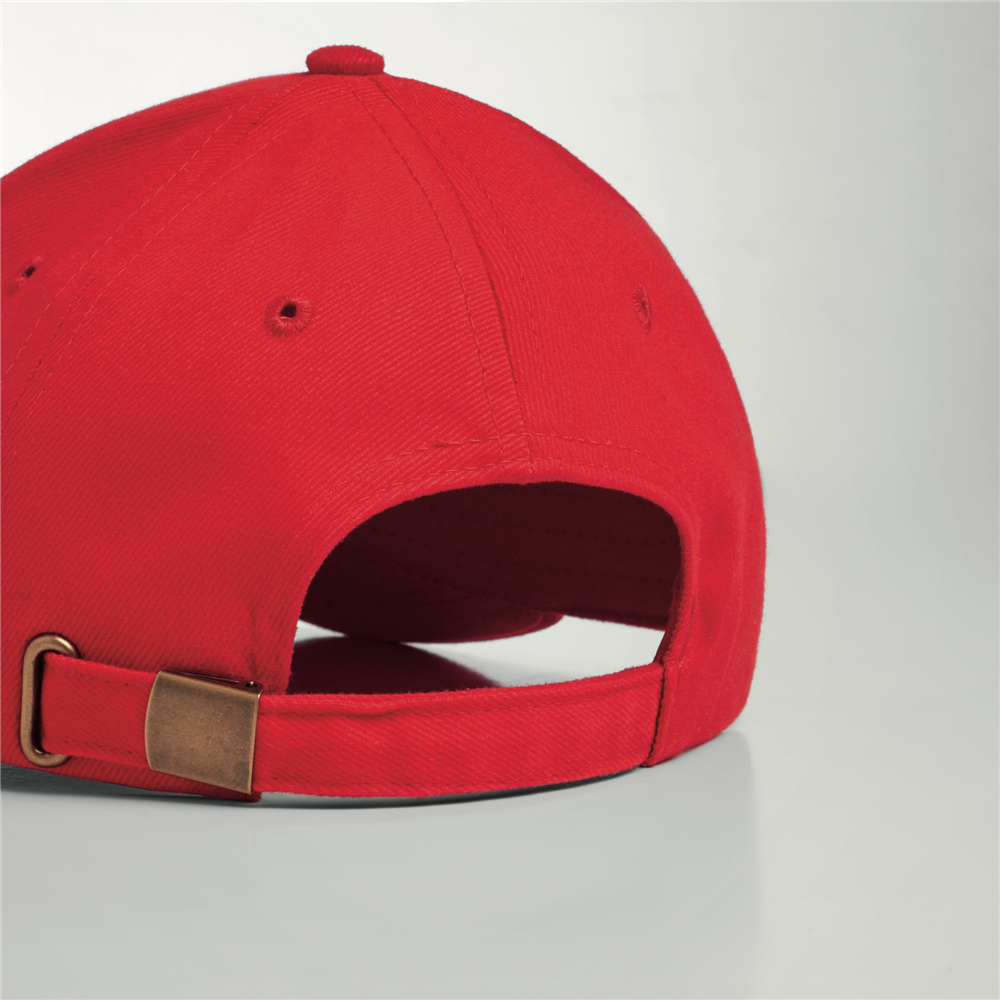 6-Panel Heavy Cotton Baseball Cap_RED_DETAILEDIMAGE_back_1