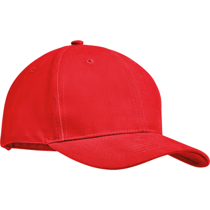 6-Panel Heavy Cotton Baseball Cap_RED_DETAILEDIMAGE_front_1