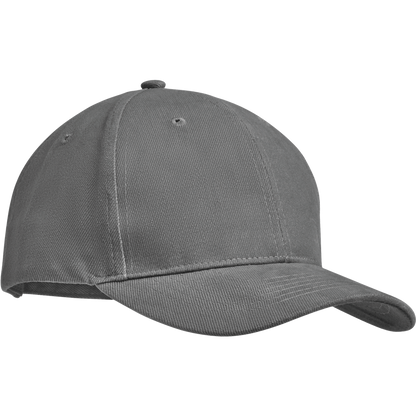 6-Panel Heavy Cotton Baseball Cap_GREY_DETAILEDIMAGE_front_1
