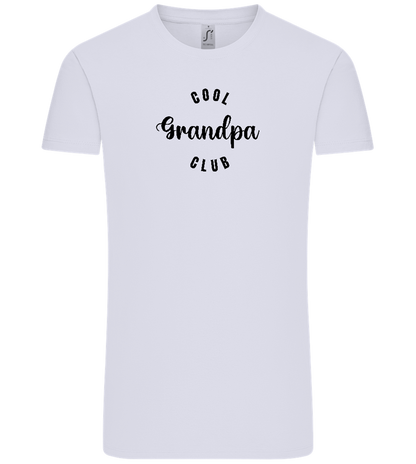 Cool Grandpa Club Design - Comfort Unisex T-Shirt_LILAK_front