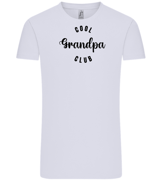 Cool Grandpa Club Design - Comfort Unisex T-Shirt_LILAK_front