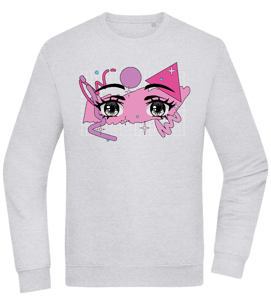 Fancy Eyes Design - Comfort Essential Unisex Sweater_ORION GREY II_front