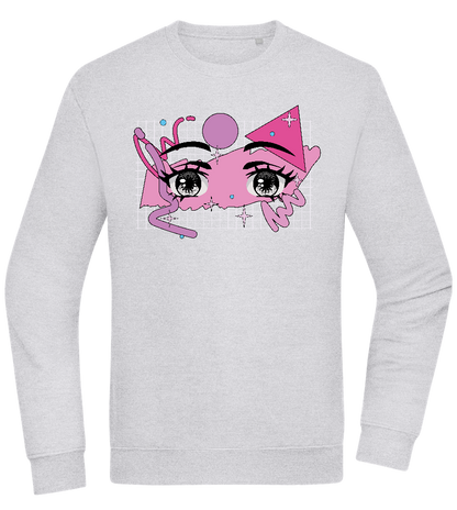 Fancy Eyes Design - Comfort Essential Unisex Sweater_ORION GREY II_front