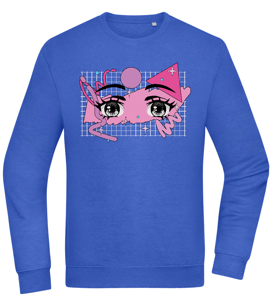 Fancy Eyes Design - Comfort Essential Unisex Sweater_ROYAL_front