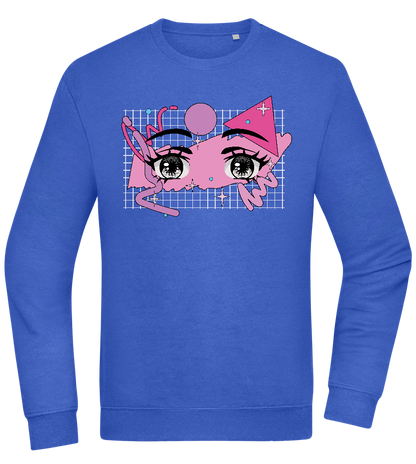 Fancy Eyes Design - Comfort Essential Unisex Sweater_ROYAL_front