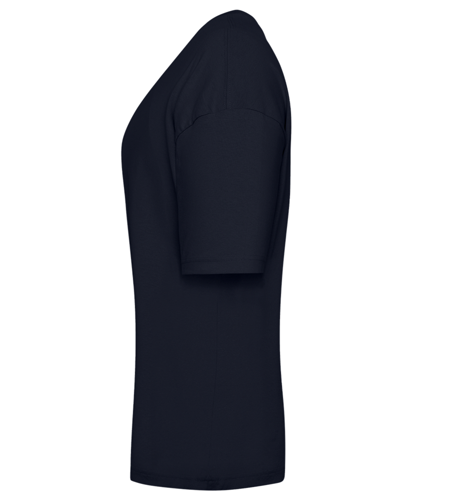 Antisocial Girl Design - Premium women's oversized t-shirt_FRENCH NAVY_left