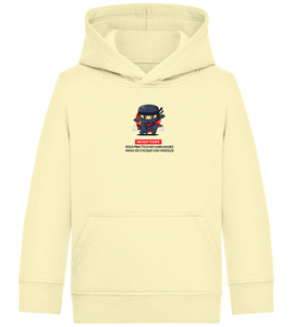 Ninja Design - Comfort Kids Hoodie