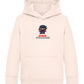 Ninja Design - Comfort Kids Hoodie_LIGHT PEACH ROSE_front