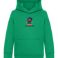 Ninja Design - Comfort Kids Hoodie_MEADOW GREEN_front