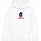 Ninja Design - Comfort Kids Hoodie_WHITE_front