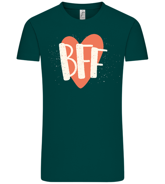 BFF Heart Design - Comfort Unisex T-Shirt_GREEN EMPIRE_front