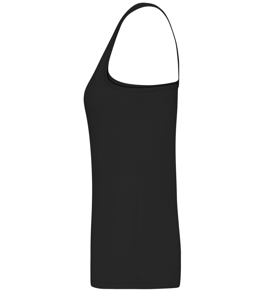 The Angel Within Design - Basic women's tank top_DEEP BLACK_left