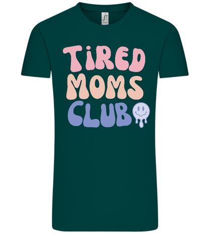 Tired Moms Club Design - Comfort Unisex T-Shirt_GREEN EMPIRE_front