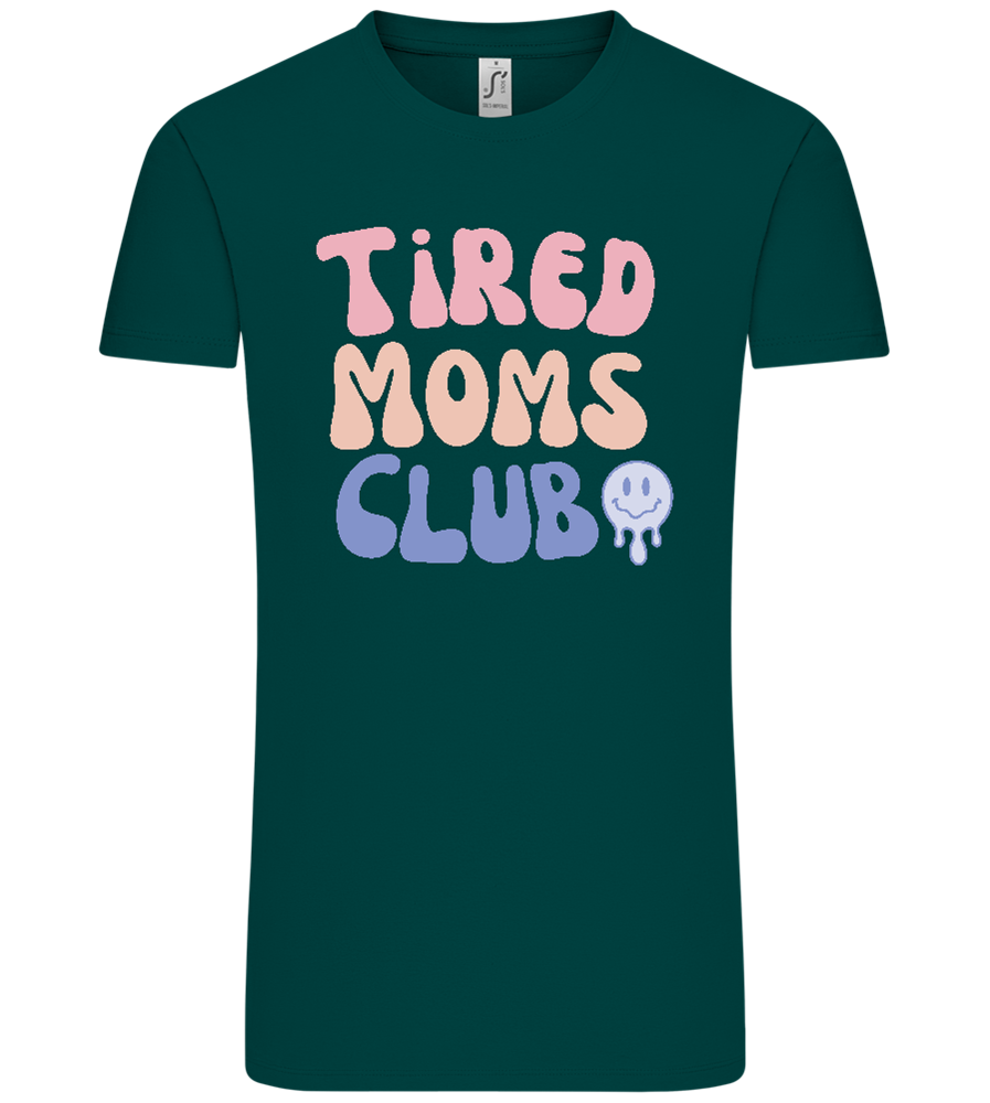 Tired Moms Club Design - Comfort Unisex T-Shirt_GREEN EMPIRE_front