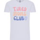 Tired Moms Club Design - Comfort Unisex T-Shirt_LILAK_front