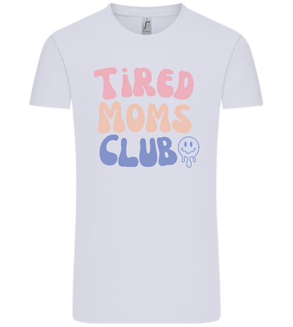 Tired Moms Club Design - Comfort Unisex T-Shirt_LILAK_front