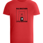 Big Brother Little Brother Design - Comfort boys fitted t-shirt_RED_front