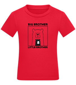 Big Brother Little Brother Design - Comfort boys fitted t-shirt