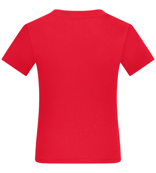 Big Brother Little Brother Design - Comfort boys fitted t-shirt_RED_back