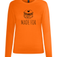 Made For Design - Premium Women´s long sleeve t-shirt_ORANGE_front