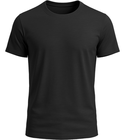 Comfort Unisex T-Shirt_DEEP BLACK_front