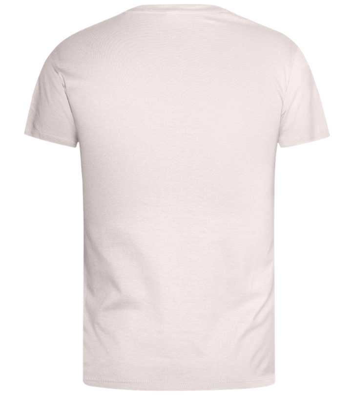 What The Buck Design - Basic men's t-shirt_LIGHT PINK_back