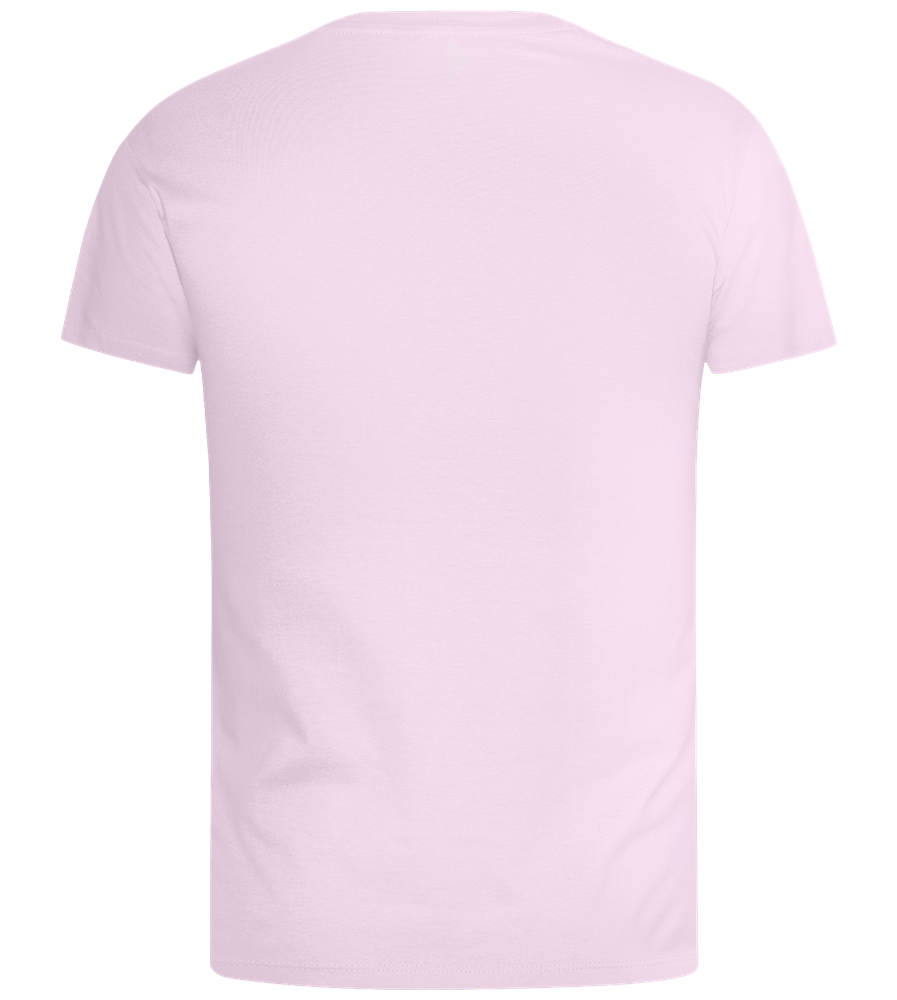 What The Buck Design - Basic men's t-shirt_LIGHT PINK_back