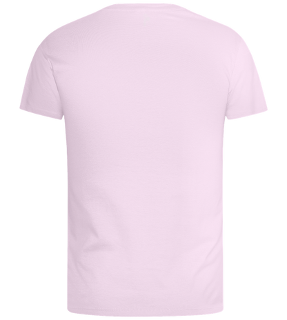 What The Buck Design - Basic men's t-shirt_LIGHT PINK_back