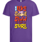 Slow but Sure Design - Basic kids t-shirt_DARK PURPLE_front